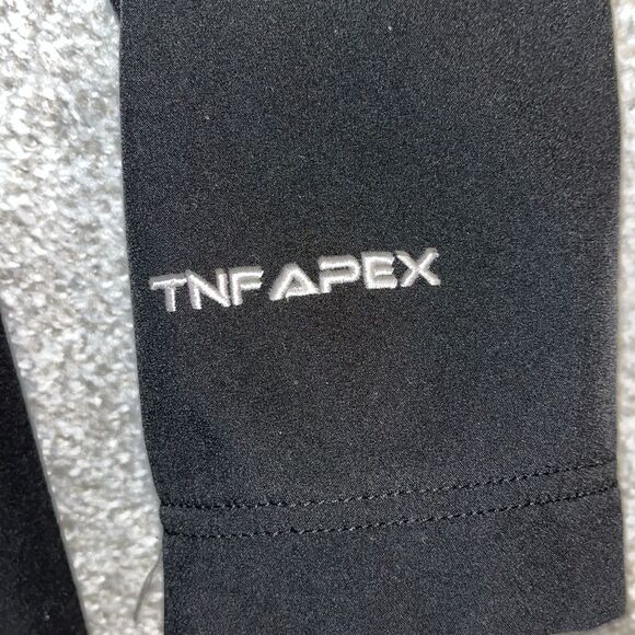 The North Face Boys TNF Bionic Apex Soft Shell Jacket M Black Outdoors Winter - Picture 3 of 8